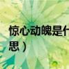 惊心动魄是什么意思简短（惊心动魄是什么意思）