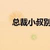 总裁小叔别惹火txt（总裁小叔别惹火）