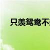 只羡鸳鸯不羡狐结局（只羡狐狸不羡仙）
