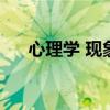心理学 现象（心理学现象的著名定律）