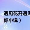 遇见花开遇见你小说全文阅读（遇见花开遇见你小说）