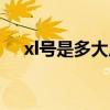 xl号是多大尺码男（xl是多大尺码的男）