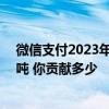 微信支付2023年开出43.4亿张电子票：减少碳排放4.36万吨 你贡献多少