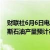 财联社6月6日电，俄罗斯副总理诺瓦克表示，2024年俄罗斯石油产量预计在5.05-5.15亿吨。