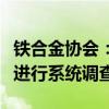 铁合金协会：对锰系、铬系品种重点生产企业进行系统调查