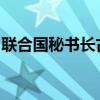 联合国秘书长古特雷斯呼吁黎以边境紧急停火