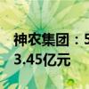 神农集团：5月销售生猪18.76万头 销售收入3.45亿元