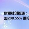 财联社创投通：一级市场本周融资总额约93.31亿元环比增加208.55% 医疗健康、先进制造活跃度居前