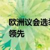 欧洲议会选举公布初步结果 欧洲人民党保持领先