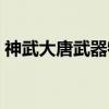 神武大唐武器特效选择（神武大唐官府加点）