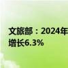 文旅部：2024年端午节假期国内旅游出游1.1亿人次，同比增长6.3%