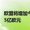 欧盟将增加今年对阿富汗人道主义援助至近1.5亿欧元