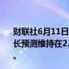 财联社6月11日电，欧佩克月报显示，将2024年全球经济增长预测维持在2.8%；2025年全球经济增长预测维持在2.9%。