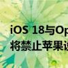 iOS 18与OpenAI合作引入AI！马斯克怒了：将禁止苹果设备