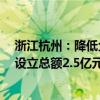 浙江杭州：降低企业算力使用成本 2024-2027年期间每年设立总额2.5亿元的“算力券”
