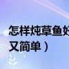 怎样炖草鱼好吃又简单视频（怎样炖草鱼好吃又简单）