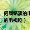 何晟铭演的电视剧穿越唐朝做太子（何晟铭演的电视剧）