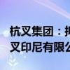 杭叉集团：拟200万美元在印度尼西亚设立杭叉印尼有限公司