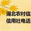 湖北农村信用社电话是95566吗（湖北农村信用社电话）