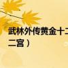 武林外传黄金十二宫任务放弃了能接到吗（武林外传黄金十二宫）