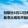 财联社6月12日电，法国央行行长维勒鲁瓦表示，法国的通胀率从明年开始将低于2%，甚至可能达到1.7%。