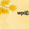 wp论坛程序下载（wp论坛）