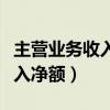 主营业务收入净额是营业收入吗（主营业务收入净额）