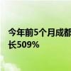 今年前5个月成都航空口岸入出境外国人超41万人次 同比增长509%