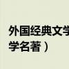 外国经典文学名著在什么书店有（外国经典文学名著）