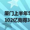 厦门上半年5宗宅地收金超144亿元 建发斥资102亿竞得3宗