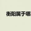 衡阳属于哪里哪个省（衡阳属于哪个省）