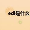 edi是什么意思中文（edi是什么意思）