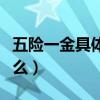 五险一金具体指什么意思（五险一金具体指什么）