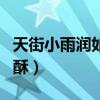 天街小雨润如酥的天街指什么（天街小雨润如酥）
