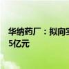 华纳药厂：拟向实控人黄本东控制的华纳至臻定增募资不超5亿元
