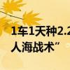1车1天种2.2万株内蒙古防沙治沙逐渐告别“人海战术”