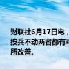 财联社6月17日电，欧洲央行管委Vujcic表示，欧洲央行9月会议降息和按兵不动两者都有可能；如果欧洲央行要在九月降息，那么通胀必须有所改善。