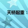 天桥起重：央地企业联合重组事项终止