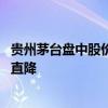贵州茅台盘中股价创年内新低 经销商称降价是趋势但不会一直降