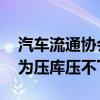 汽车流通协会会长：经销商低价甩卖车 是因为压库压不下去了