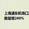 上海浦东机场口岸单日国际客流破10万 今年外国人入出境数量增240%