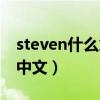 steven什么意思中文翻译（steven什么意思中文）