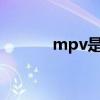 mpv是什么车（suv是什么车）