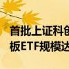 首批上证科创100增强策略ETF今日发行 科创板ETF规模达1500亿