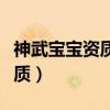 神武宝宝资质重要还是成长重要（神武宝宝资质）