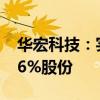 华宏科技：实际控制人拟合计减持不超过1.26%股份