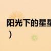 阳光下的星星歌词完整版（阳光下的星星歌词）