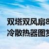 双塔双风扇8热管！超频三泰拉巨风RZ820风冷散热器图赏