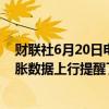财联社6月20日电， 欧洲央行管委克诺特表示，最近5月通胀数据上行提醒了我们，通胀趋缓之路是颠簸的。