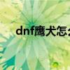 dnf鹰犬怎么刷（dnf鹰犬boss怎么打）